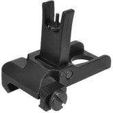 Golden Eagle low profile front sight angled view for quick targeting on 20mm rails.