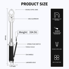 Non-slip PP+TPR ergonomic handle for wet conditions