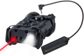 GoldenBall PEQ-15 NGAL with red laser provides quick aiming support
