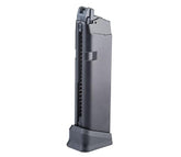 GoldenBall Poseidon green gas magazine in black feeds reliably during matches.