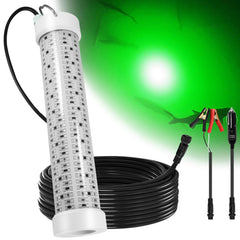 Goldlife 200W green underwater fishing light glowing underwater