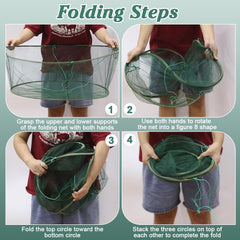 GOMAKERER nylon durable material protects catch during retrieval