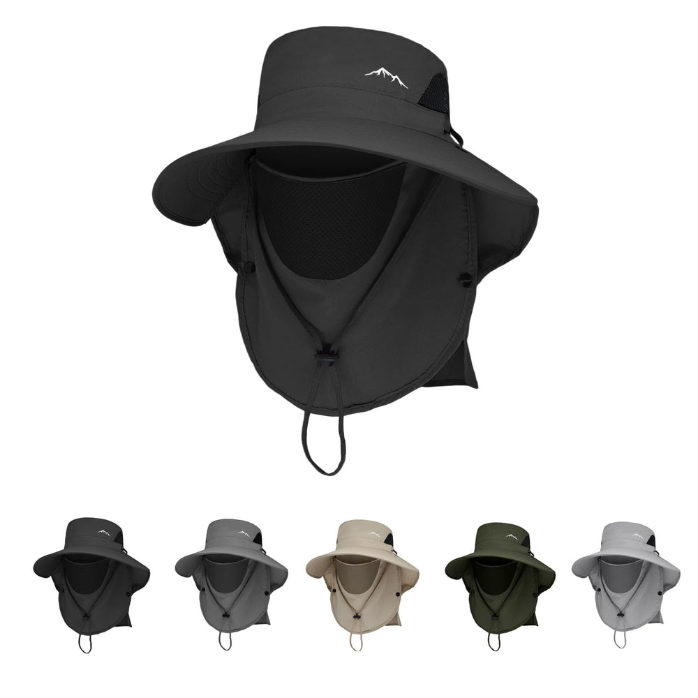 Gomehone men's quick dry bucket hat with wide brim for sun protection on sunny days.