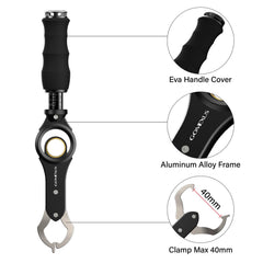 GOMEXUS 360-degree rotation handle enables smooth handling during fights.