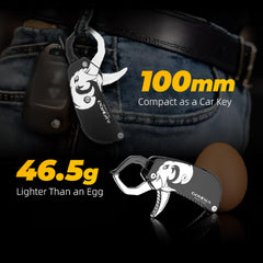 Product length 3.93 inches (100mm) and weight 46.5g
