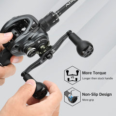 Japanese NMB bearings included for smooth bait action