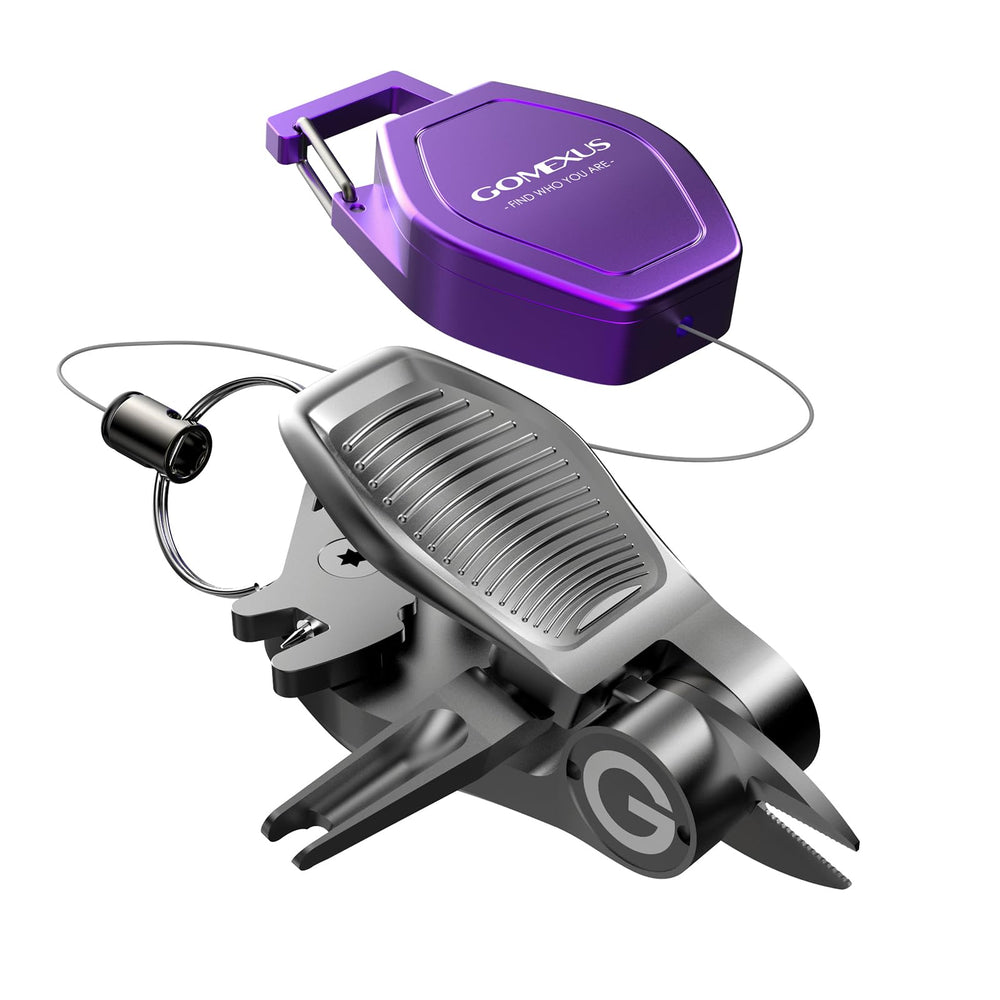 GOMEXUS Sharkbite line cutter with retractors and gray finish