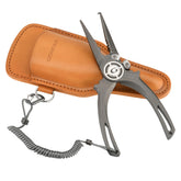 Gomexus titanium fishing pliers with split-ring nose