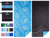 Gomust 2-pack lightweight beach towel 71x32 for easy packing and quick drying.