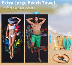 Gomust quick-dry microfiber towel for pool or gym use