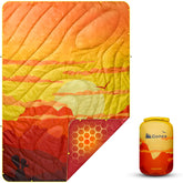 Gonex camping blanket with Aero-Warmth core delivers lightweight warmth for chilly camping nights.