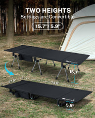 Gonex camping cot compact fold highlights ultralight portability