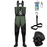 Gonex Chest Waders overview showing lightweight construction for easy movement during fishing