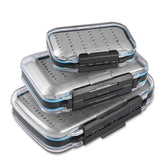 Gonex fly box two-sided lids enable quick fly selection on the water.