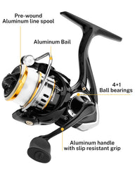 Glow-in-the-dark ice fishing jigs