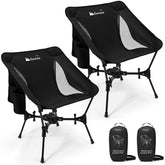 Gonex portable camping chair folded package shows ultralight backpacking portability.