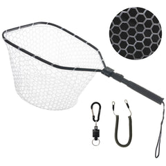 GOODCAT rubber-mesh fishing net for fly fishing