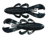 Googan Baits Bandito Bug 3.3-inch Black Blue Flake, ideal jig trailer action.