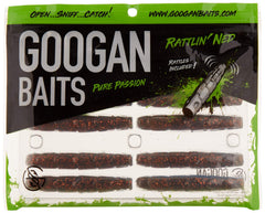 Googan Baits GRN-BLP Rattlin' Ned Blue Penny lure ready for finesse bass fishing