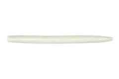 Googan Baits Lunker Log 6in Pearl creates a subtle shimmy for wacky rigs