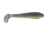 Googan Baits Saucy Swimmer 3.8 inch Sexy Shimmer belly-tail wag boosts lifelike action.
