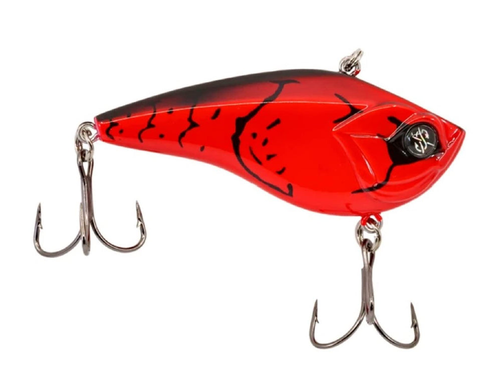 Googan Squad Klutch Lipless Crankbait in Flamin' Hot for fast retrieves and shallow water fishing