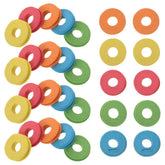 GOOHOCHY 100Pcs multicolor bobbin spools for easy line identification and storage