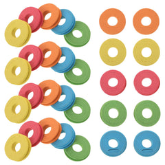 GOOHOCHY 100Pcs multicolor bobbin spools for easy line identification and storage