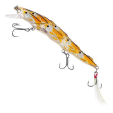 GOOHOCHY 15 fish-shape lure with lifelike profile to attract sea fish