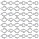 GORGECRAFT clear silicone ring with 8mm inner diameter secures keys