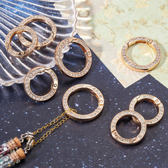 GORGECRAFT alloy clip resists deformation for long-lasting craft projects.