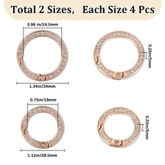 GORGECRAFT 34x5mm clip features a durable spring for easy use.