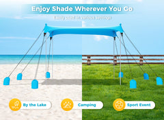 Gorich 12x12ft shade accommodates large gatherings