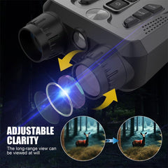 GOSALISU night vision binoculars HD screen display for clear day and night viewing