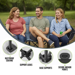 GoTEAM! bench seat padding adds comfort during long sessions.