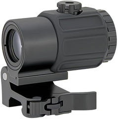 Gotical 4x magnifier with side quick detach mount for fast target acquisition