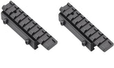 Gotical low-profile 11mm to Picatinny adapter for flexible optics mounting.