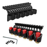Gotical quick detach saddle side 12G shell holder for Mossberg 500/590, fast reload access.