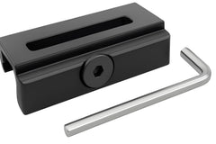 Gotical short adapter rail mount showing compact design for space-constrained setups and versatile mounting.