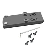 Gotical Super Slim mounting plate for SIG P320 rear sight enhances quick target acquisition