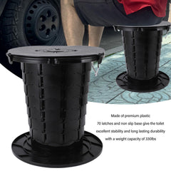 GOTOTOP durable plastic construction supports up to 330 pounds