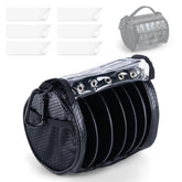 Goture 6-outlet fishing line storage bag with easy-access spools and tangle-free operation.