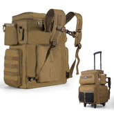 Goture 66L rolling tackle box with cooler, front view