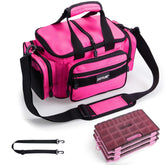 Goture fishing tackle bag top-flip design enables quick gear access.