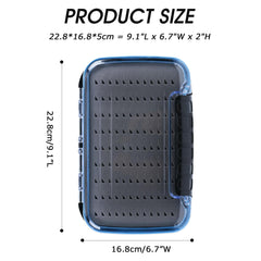 Rubber waterproof pad and seal on HG003C fly box
