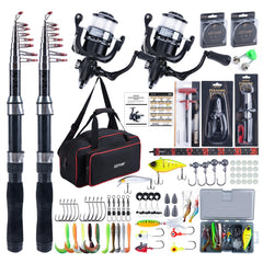 Goture telescopic-rod close-up showing lightweight, travel-friendly design.