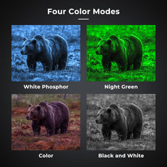 GOYOJO GNG2K four color modes for hunting, camping, and surveillance.