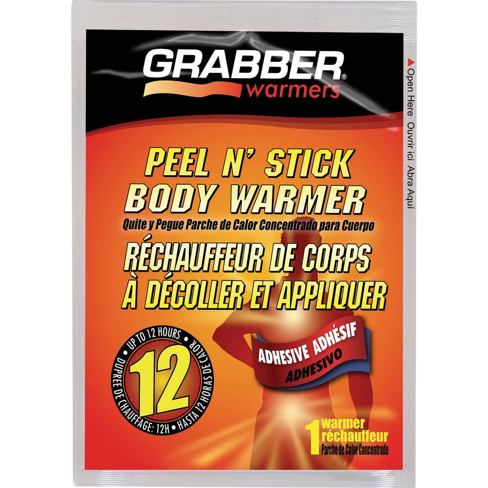 Grabber AWES Body Warmer after opening package for instant warmth.