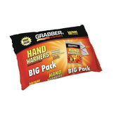 Grabber hand warmers in foil bag offer convenient on-the-go warmth.