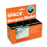 Grabber Space Brand emergency blanket in compact fold for easy storage and quick warmth.
